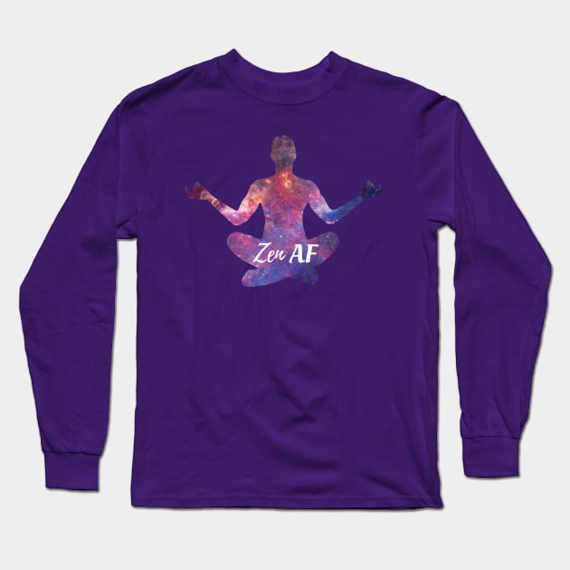 Zen AF Long Sleeve T-Shirt by we3enterprises